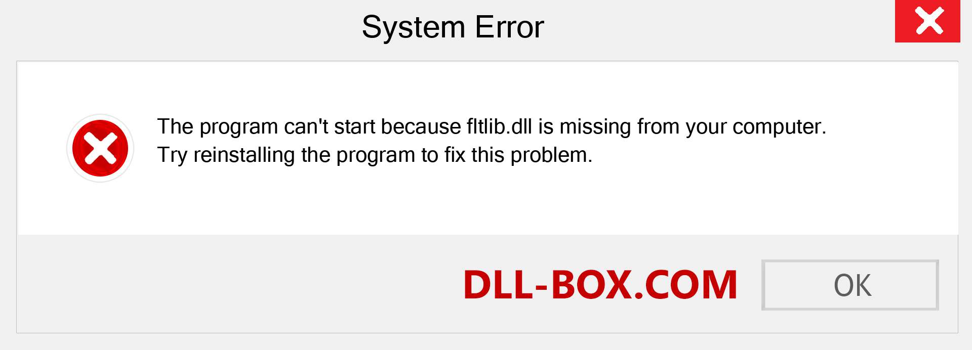  fltlib.dll file is missing?. Download for Windows 7, 8, 10 - Fix  fltlib dll Missing Error on Windows, photos, images
